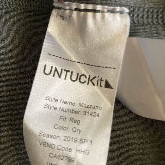 Untuckit Mazzano Performance long sleeve size L - Picture 6 of 7
